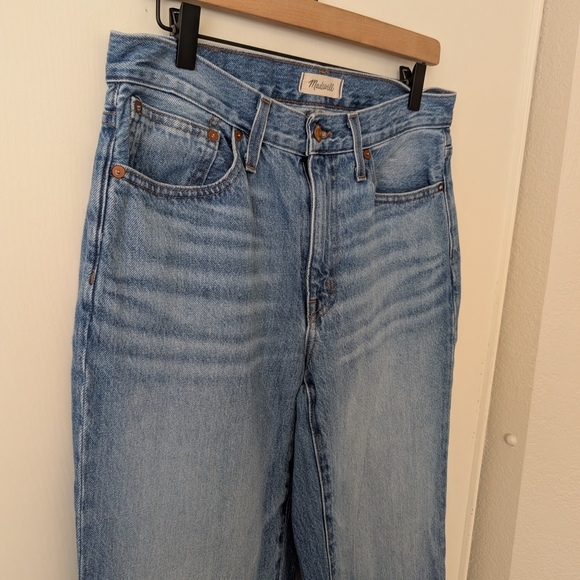 Madewell Womens 27 The Slouchy BoyJean Streetwear Classic Preppy Academia Denim - Picture 4 of 8